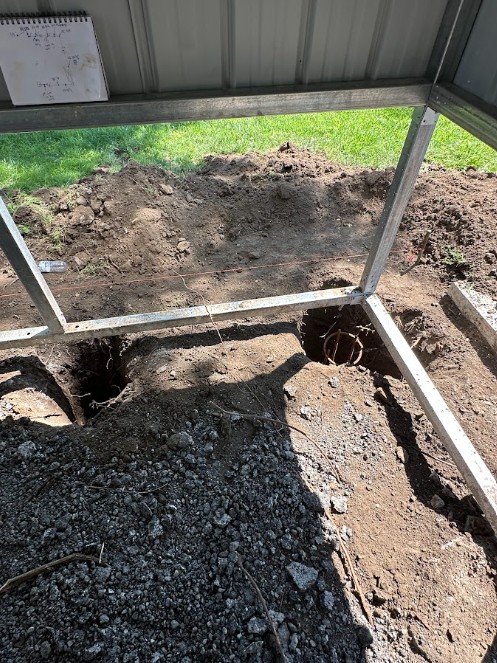 Concrete slab preparation